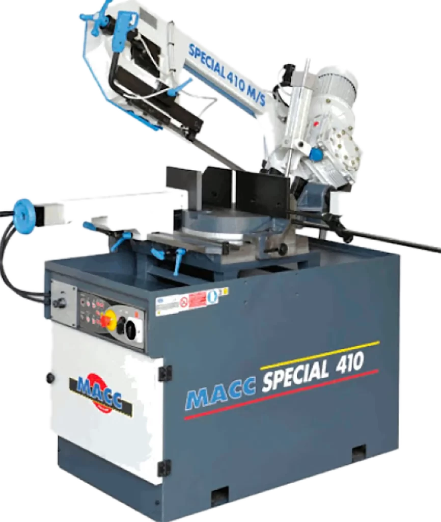 een MACC Bandzaagmachine S410MS machine