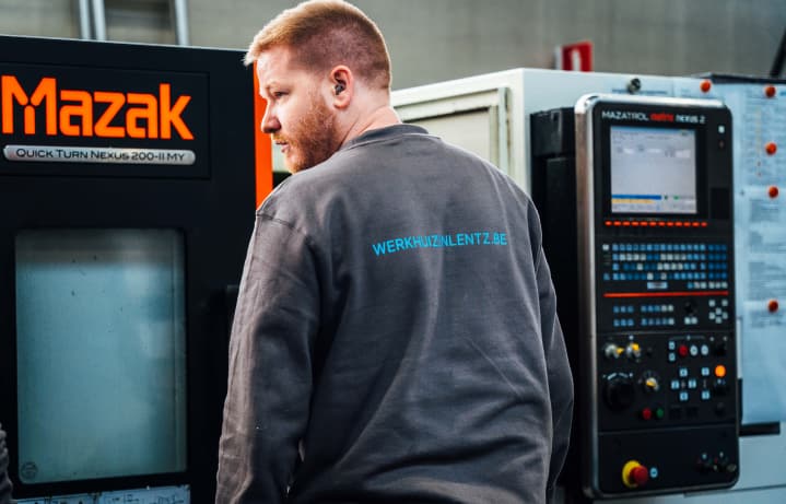 Foto van werknemer werkhuizenlentz