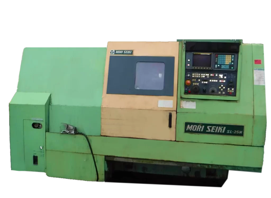 een Mori Seiki SL25 machine