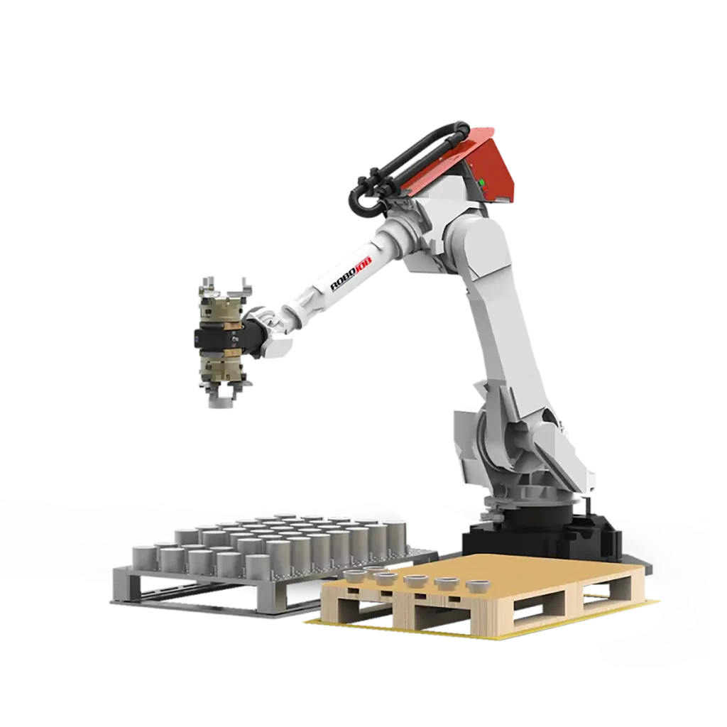 een RoboJob Pallet-Load systeem