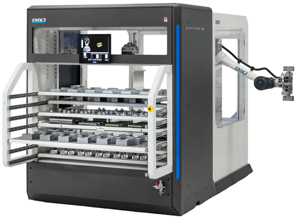 een BMO Platinum sideloader robot
